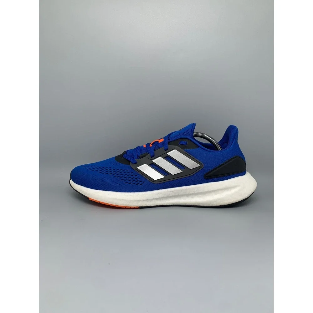 Adidas Pureboost 22 Blue Orange Running Shoes HQ1453 Men's‎ Sz 11